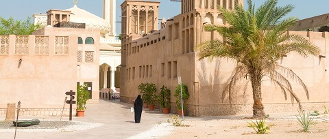 Al Bastakiya in Old Dubai
