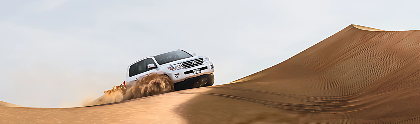 Best Evening Desert Safari Experience with 4x4 Land Cruiser